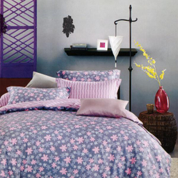 سرویس خواب کارینا کد 0028 مدل Pink Star یک نفره چهار تکه