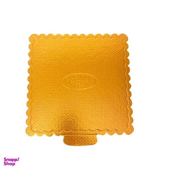 زیره کیک زرفام مدل مربع کد F-2323 بسته 12 عددی
