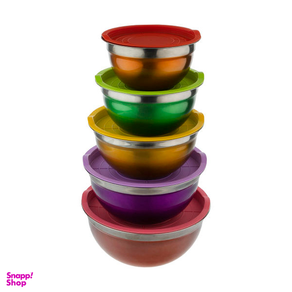 لگن آشپزخانه کد 01 مجموعه 5 عددی