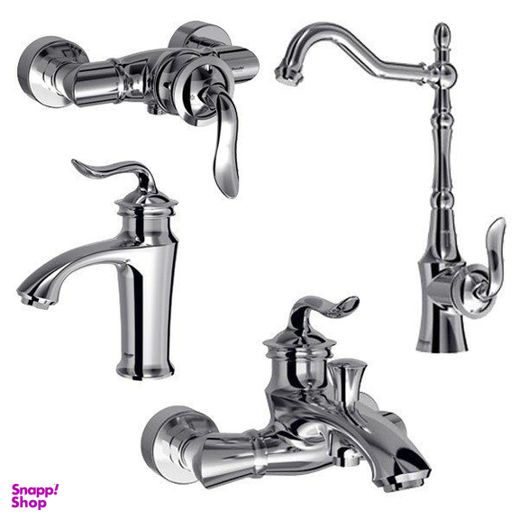 شیرآلات شودر مدل لوکا کد 04 مجموعه 4 عددی