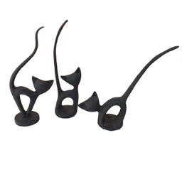 مجسمه مدل گربه مجموعه 3 عددی