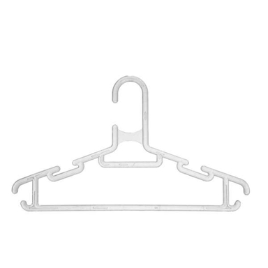 چوب لباسی ارج پلاستیک کد 821 بسته 6 عددی