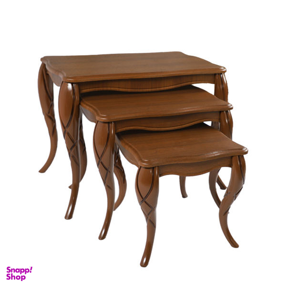 میز عسلی کد 270AGH مجموعه 3 عددی