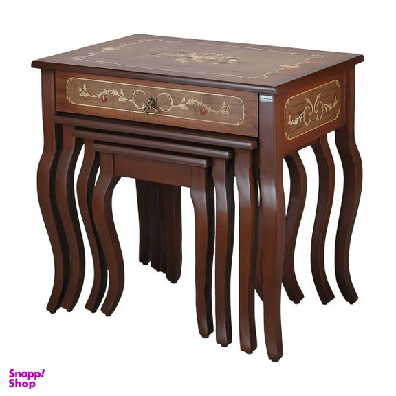 میز عسلی مدل 507 classic B مجموعه 4 عددی