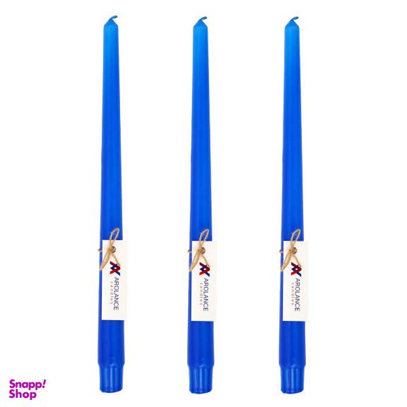 شمع آرولنس طرح قلمی مدل L30 بسته 3 عددی