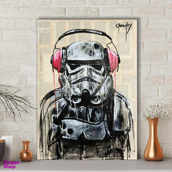 تابلو شاسی گالری استاربوی طرح Star Wars مدل هنری 580