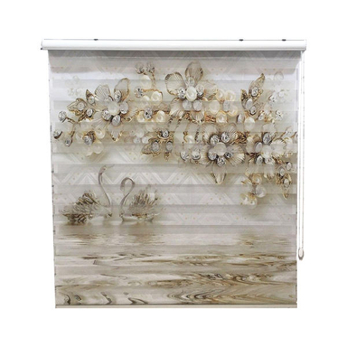 پرده زبرا مدل TD-28 سایز 150x180 سانتی‌ متر