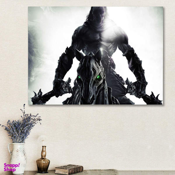 تابلو شاسی گالری استاربوی طرح Dark Siders مدل Amazing 414