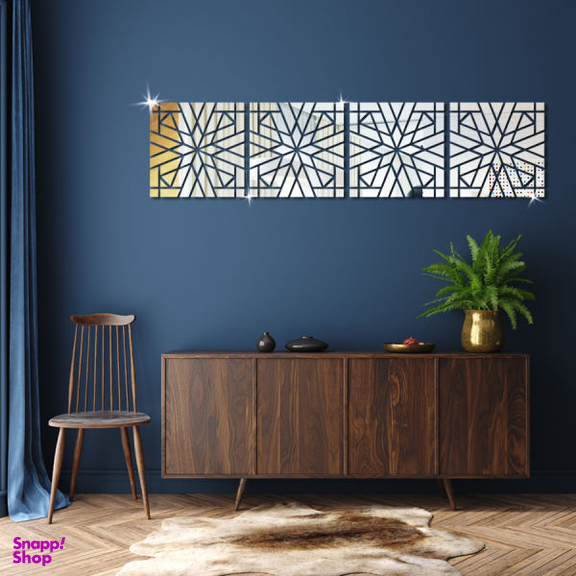 آینه اِلِنسی مدل اسلیمی