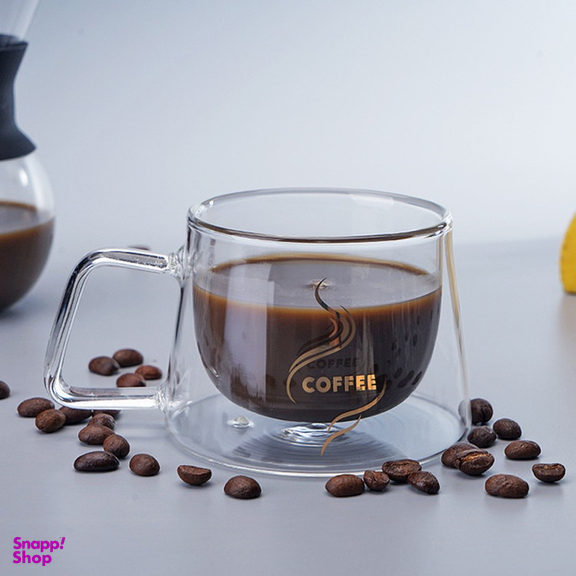 فنجان مدل دو جداره گنجایش 200 سی سی کد 2016