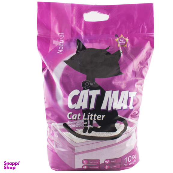 خاک بستر گربه کت مت (Catmat) مدل M-Vate202 وزن 10 کیلوگرم