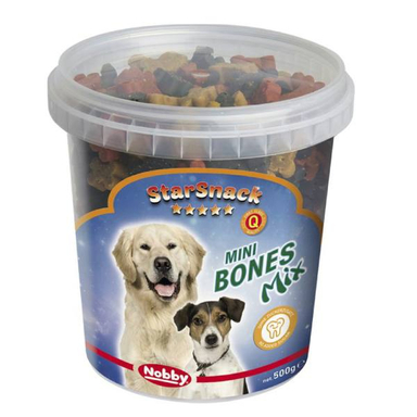 تشویقی نوبی مدل Bones Mix-500 وزن 500 گرم