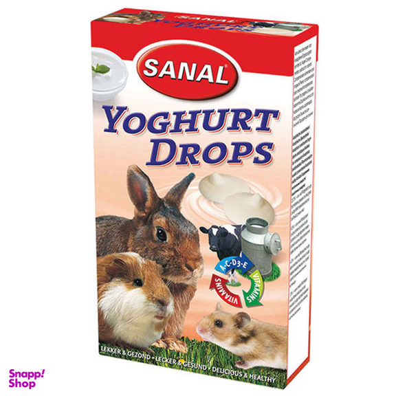 غذای تشویقی جوندگان سانال مدل Rodent Yoghurt Drops وزن 45 گرم