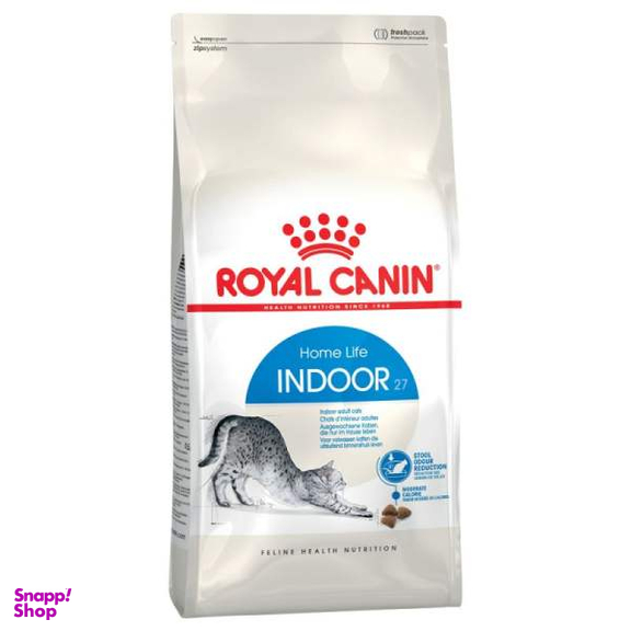 غذای خشک گربه رویال کنین مدل Indoor وزن 10 کیلوگرم