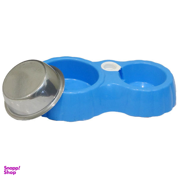 ظرف آب و غذای سگ و گربه مدل Double304