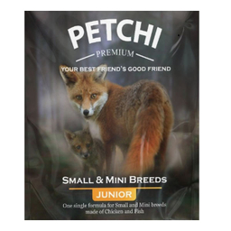 غذای خشک سگ پتچی مدل Junior Small & Mini وزن 1.7 کیلوگرم
