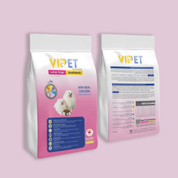 غذای توله سگ وی پت مدل Junior Small Breed وزن 1.5 کیلوگرم بسته 6 عددی