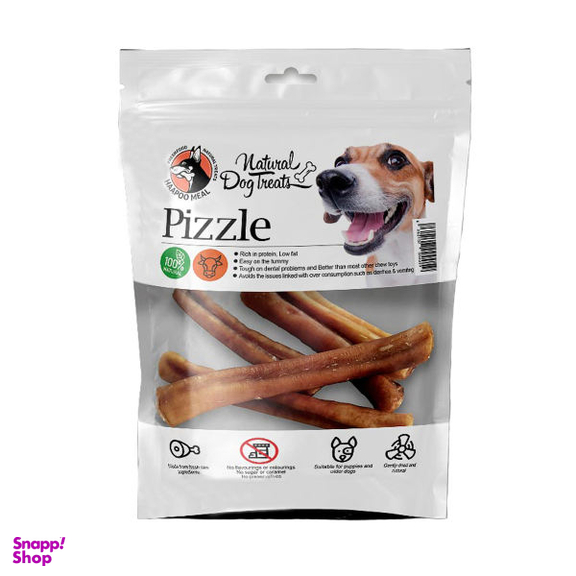 تشویقی سگ هاپومیل (Haapoo Meal) مدل Pizzle کد 03 وزن 100 گرم