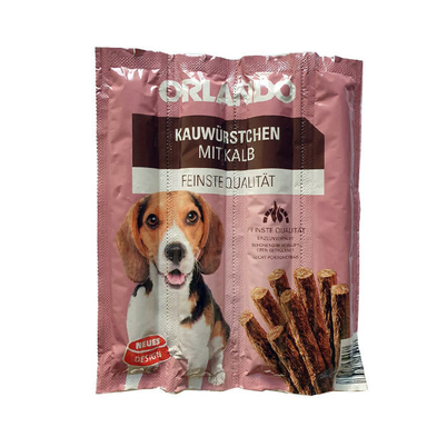تشویقی سگ اورلاندو (Orlando) مدل Mit Kalb 2 وزن 88 گرم