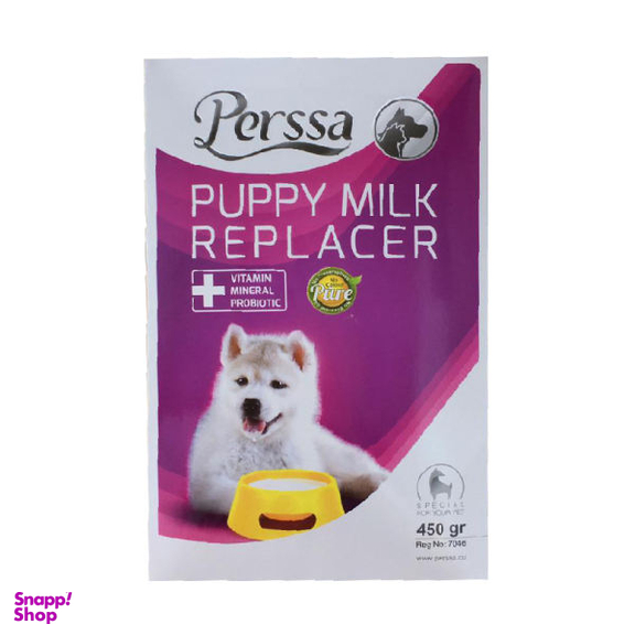 شیر خشک سگ پرسا مدل Puppy Milk وزن 450 گرم