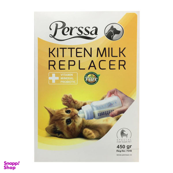 شیر خشک گربه پرسا مدل Kitten Milk وزن 450 گرم