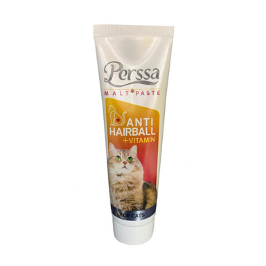 خمیر مالت گربه پرسا (Perssa) مدل Anti Hairball وزن 100 گرم