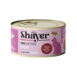کنسرو غذای گربه شایر Shayer مدل Fish وزن 200 گرم