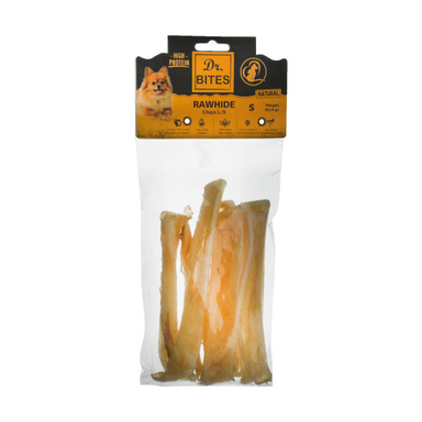غذای تشویقی سگ دکتر بایتس مدل Rawhide Chips وزن 85 گرم