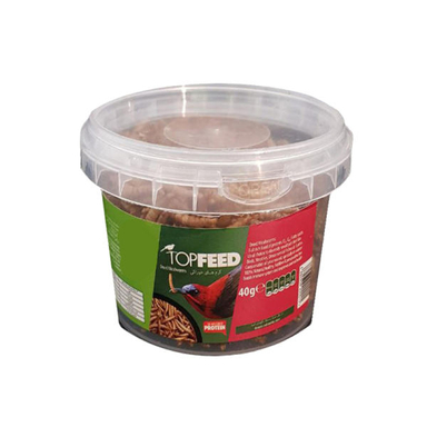 غذا تاپ فید مدل Meal Worm وزن 40 گرم