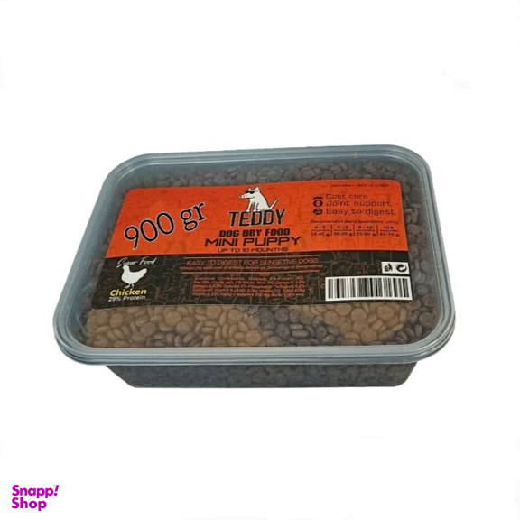 غذای توله سگ تدی مدل Tk-1000 وزن 900 گرم