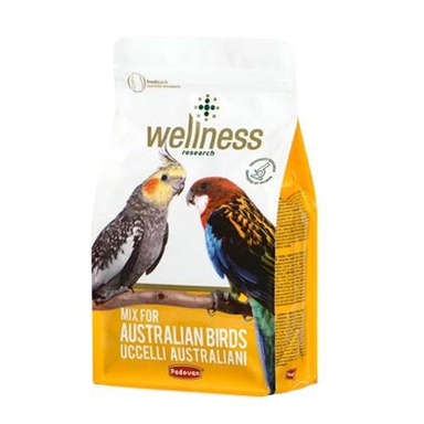 غذای خشک پرنده پادوان مدل Weliness Australian Birds وزن 850 گرم