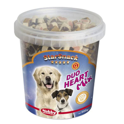تشویقی سگ نوبی مدل Heart Starsnack Mix وزن 500 گرم