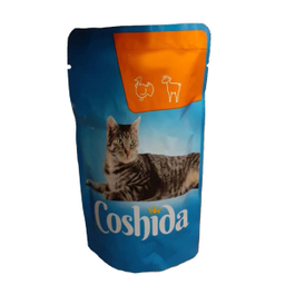 پوچ گربه کوشیدا (Coshida) مدل Turky & Lamb وزن 100 گرم