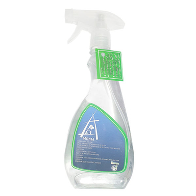 اسپری ضدعفونی کننده مونیا مدل بیوسورفکتانتی حجم 500 میلی لیتر