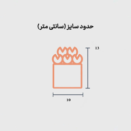 رز جاودان پایه سنگی سفید