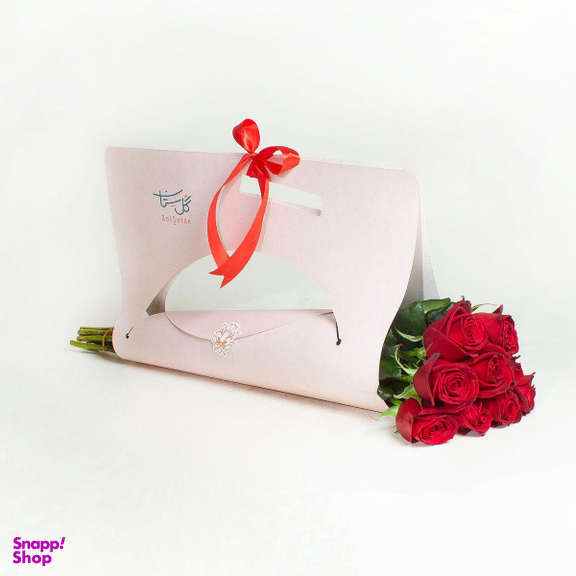 دسته گل گل ستان (Golsetan) مدل رز سوپر ممتاز