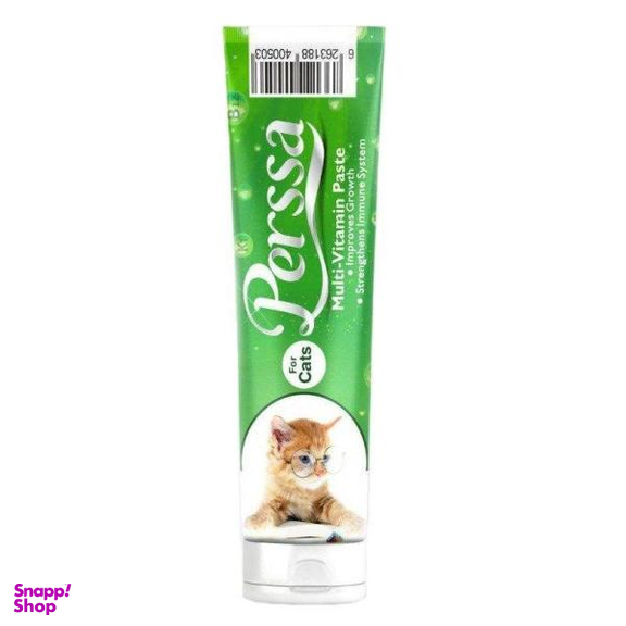 خمیر ویتامینه گربه پرسا کد 1465 وزن 100 گرم