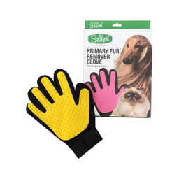 دستکش ماساژ و مو جمع کن سگ و گربه سویل پت مدل Y