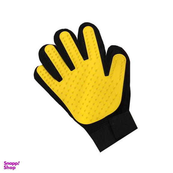 دستکش ماساژ و مو جمع کن سگ و گربه سویل پت مدل Y