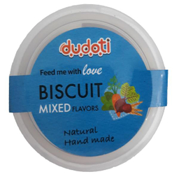 تشویقی سگ دودوتی مدل Biscuit Mixed وزن 150 گرم