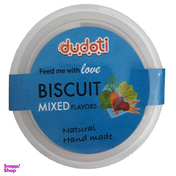 تشویقی سگ دودوتی مدل Biscuit Mixed وزن 150 گرم
