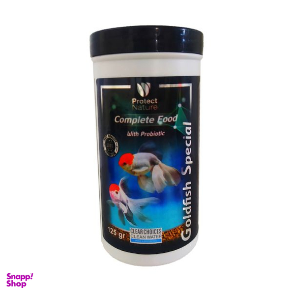 غذای ماهی پروتکت نیچر مدل Goldfish Special وزن 125 گرم