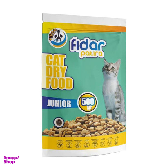 غذای خشک گربه فیدار پاتیرا مدل Junior وزن 500 گرم