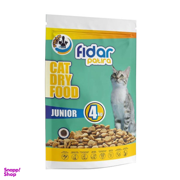 غذای خشک گربه فیدار پاتیرا مدل Junior 4 وزن 4 کیلوگرم