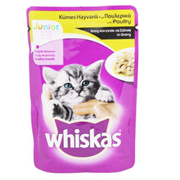 غذای بچه گربه ویسکاس مدل Junior-Poultry وزن 100 گرم