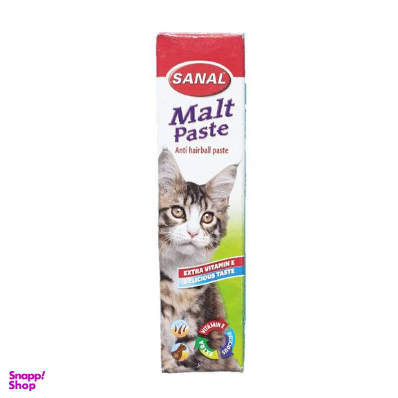 خمیر مالت گربه سانال مدل Anti Hairball وزن 20 گرم