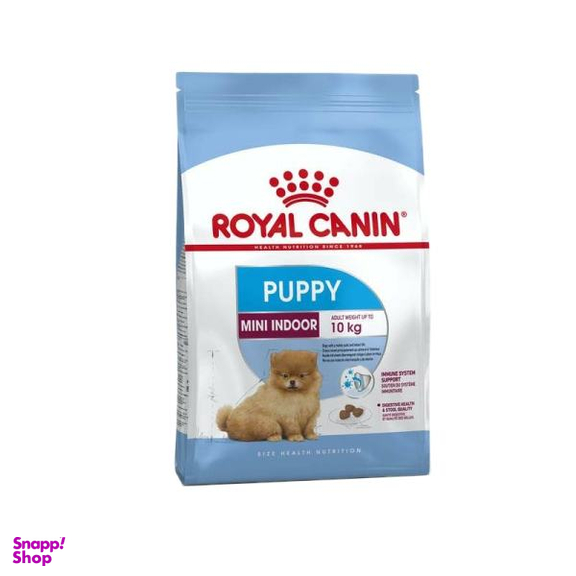 غذای خشک سگ رویال کنین مدل Mini Indoor Puppy وزن 1.5 کیلوگرم