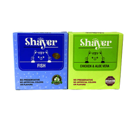 کنسرو غذای بچه گربه شایر (Shayer) مدل Kitten وزن 180 گرم مجموعه 2 عددی