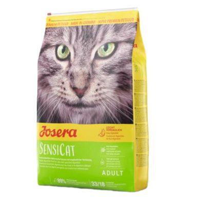 غذای خشک گربه جوسرا مدل Sensicat وزن 10کیلوگرم
