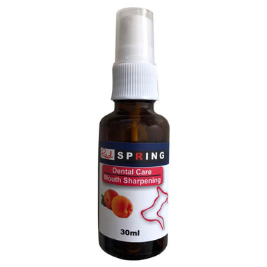 اسپری دنتال سگ و گربه رد اسپرینگ مدل Peach حجم 30 میلی لیتر